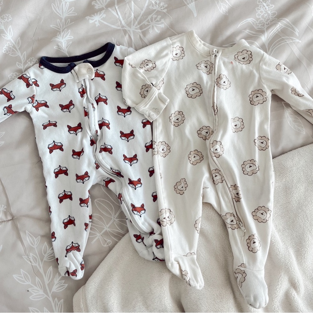 fox and lion sleepers 🦊🦁